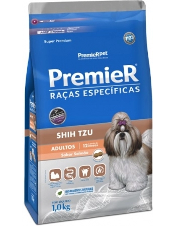 Ração PremieR Raças Específicas Shih Tzu para Cães Adultos Salmão 1Kg