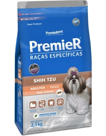 Ração PremieR Raças Específicas Shih Tzu para Cães Adultos Salmão 2,5Kg