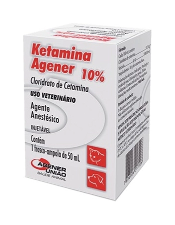 Ketamina 10% Agener União 50ml