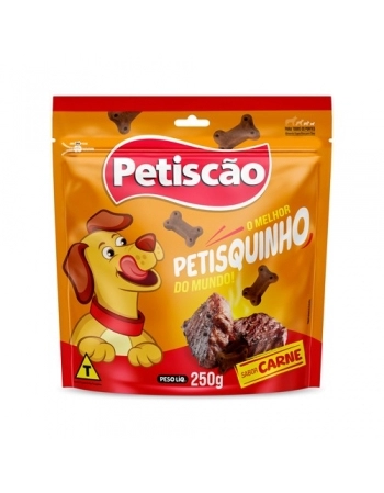 Petisquinho Mastigável Carne 250g Petiscão