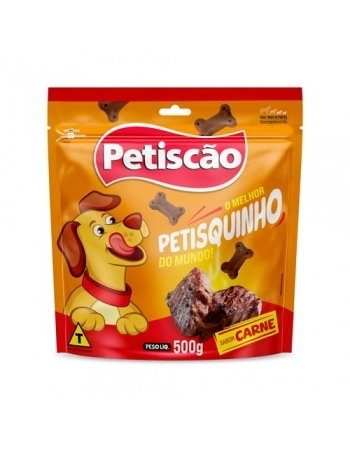 Petisquinho Mastigável Carne 500g Petiscão