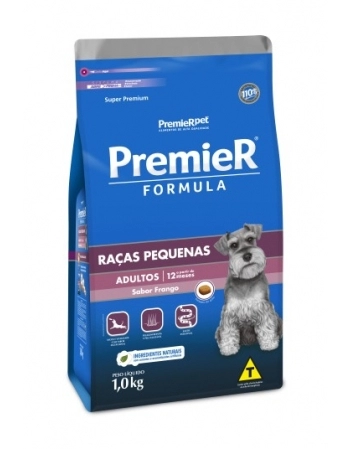 Ração PremieR Fórmula para Cães Adultos de Raças Pequenas Frango 1Kg