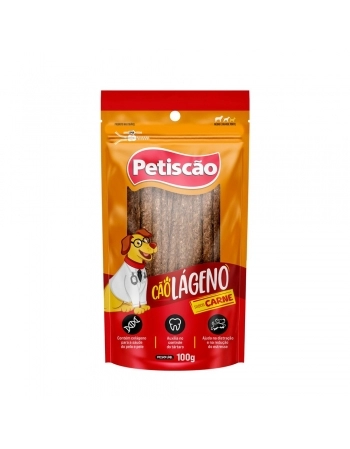 Osso Petiscão Colágeno Carne para Cães 100g