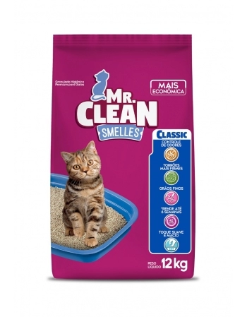 Granulado Higiênico Mr. Clean Classic 12kg