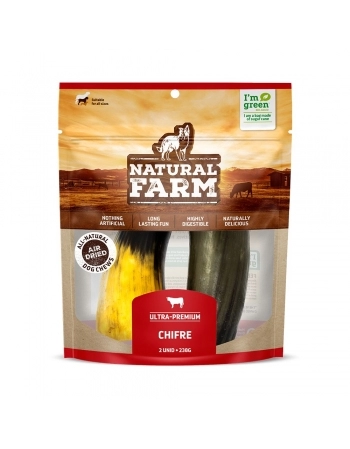 Chifre Bovino com 2 Unidades 238g Natural Farm