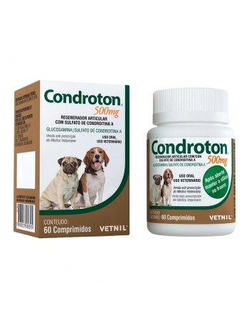 Suplemento Condroton 500mg Comprimidos - Vetnil