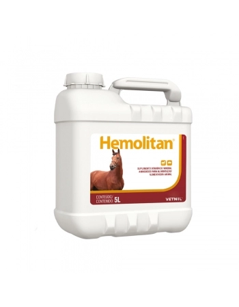 Suplemento Hemolitan Refil 5L - Vetnil