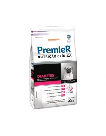 Ração PremieR Diabetes para Cães Raças Pequenas 2kg