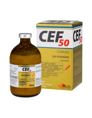 Suspensão Injetável Cef 50mg/ml 100ml - Agener União