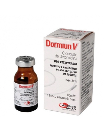 Sedativo Dormiun V Injetável 5ml - Agener União