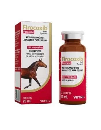 Anti-inflamatório Firocoxib Vetnil Injetável 20ml