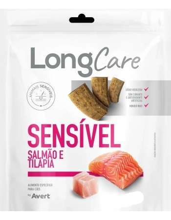 Petisco Longcare Salmão e Tilápia 50g