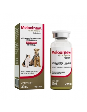 Injetável Meloxinew 0,2% 30ml - Vetnil