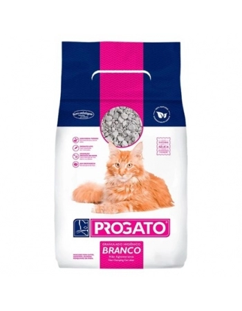 Areia Higiênica Progato Branco 10kg