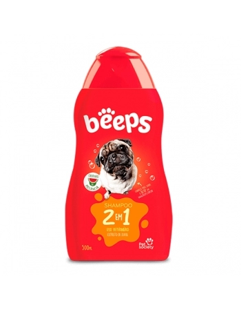 Shampoo 2 em 1 Beeps para Pelos Curtos 500ml