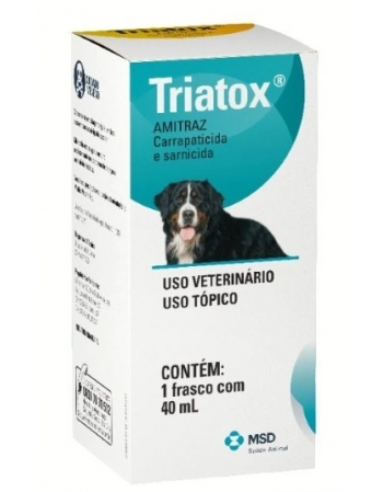 Antiparasitario para Cães Triatox MSD 40ml