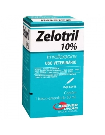 Antibiótico Agener União Zelotril 10% Injetável 10ml