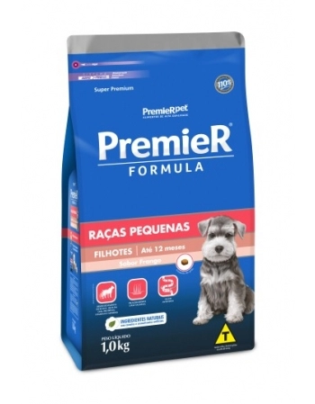 Ração PremieR Fórmula para Cães Filhotes de Raças Pequenas Frango 1Kg