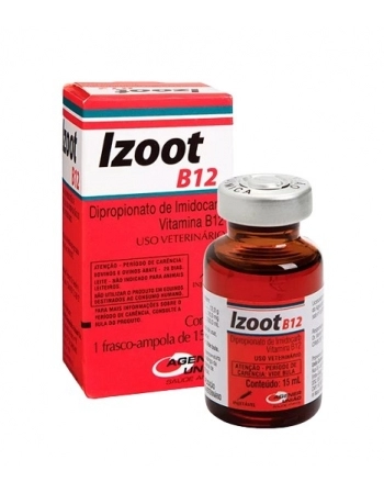 Antibiótico Agener União Izoot B12 Injetável 15ml