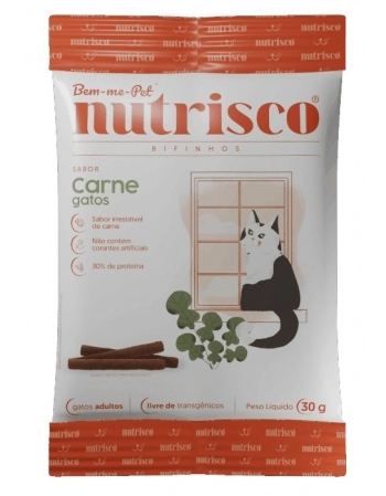 Bifinho Nutrisco Carne para Gatos 30g