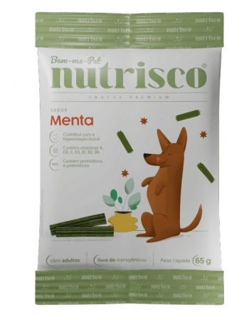 Snacks Dental Nutrisco Menta para Cães 65g