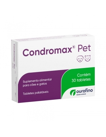 Suplemento Condromax Pet Cartela 30x1,2g - Ouro Fino