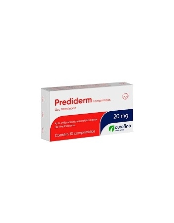 Anti-inflamatório Prediderm Comprimidos Display 20mg - Ouro Fino