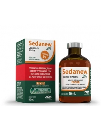 Sedativo Sedanew Vetnil 2% 50ml