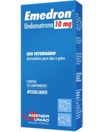 Emedron 10mg para Cães e Gatos 10 Comprimidos - Agener União