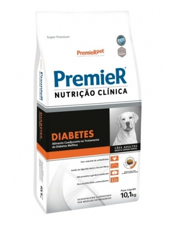 Ração PremieR Nutrição Clínica Diabetes para Cães de Porte Pequeno 10,1kg