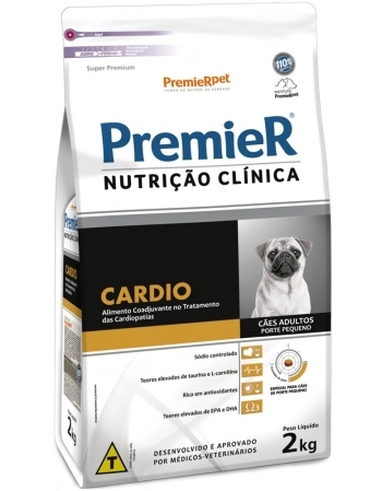 Ração PremieR Nutrição Clínica Cardio para Cães de Porte Pequeno 2kg