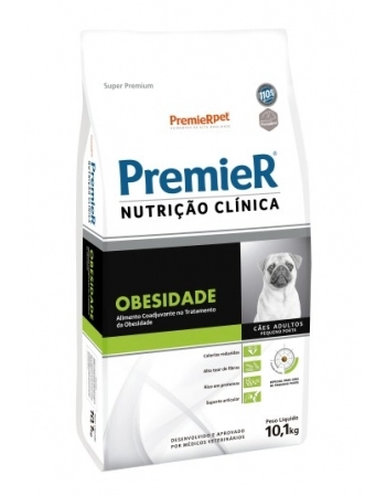 Ração PremieR Nutrição Clínica Obesidade para Cães Adultos Raças Pequenas 10,1Kg