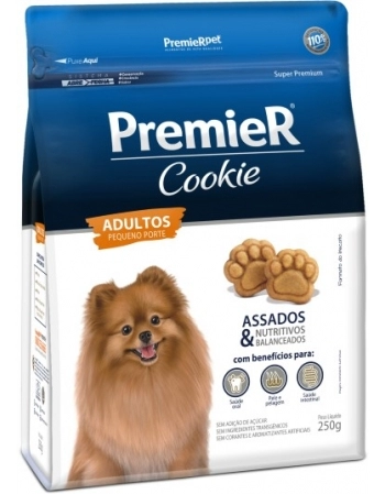 Biscoito PremieR Cookie Para Cães Adultos de Raças Pequenas 250g