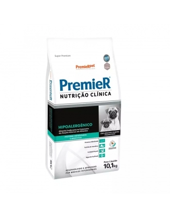 Ração PremieR Nutrição Clínica Hipoalergênico e Mandioca para Cães de Pequeno Porte 10,1Kg