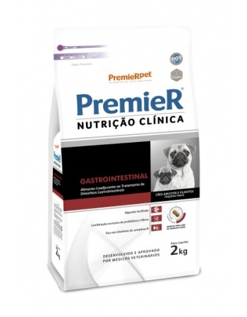 Ração PremieR Nutrição Clínica Gastrointestinal para Cães de Pequeno Porte 2Kg