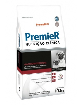 Ração PremieR Nutrição Clínica Gastrointestinal para Cães de Pequeno Porte 10,1Kg